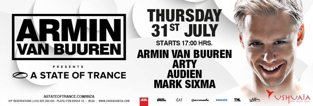 Timetable: ASOT Ushuaia Residency July 31st